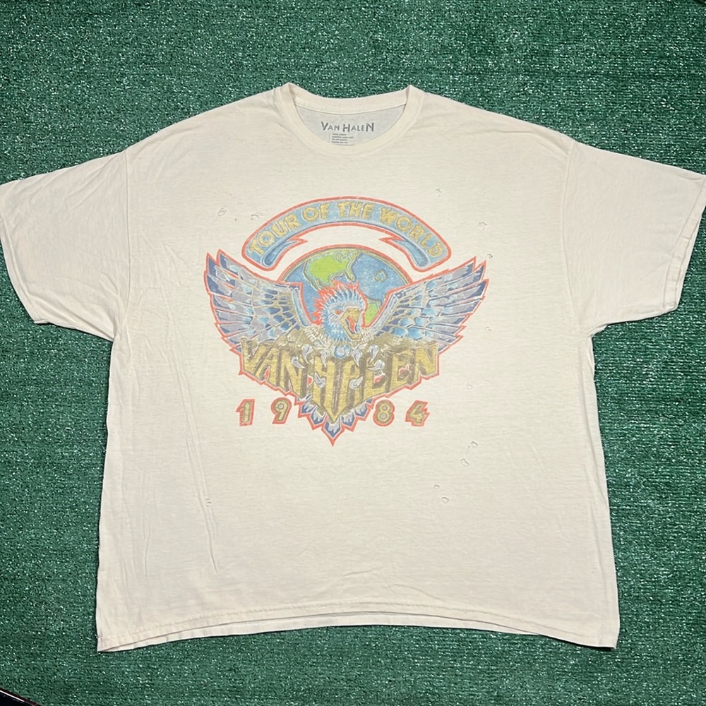- Van Halen Oversized T-shirt Sz O/S